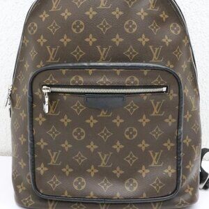 Louis Vuitton Monogram Macassar NM Josh Backpack